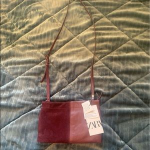 Zara Leather Crossbody Nag (NEW)